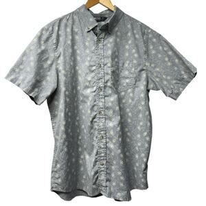 Outdoor Research Men’s Gray Janu Short Sleeve Shirt Size Large Button Up